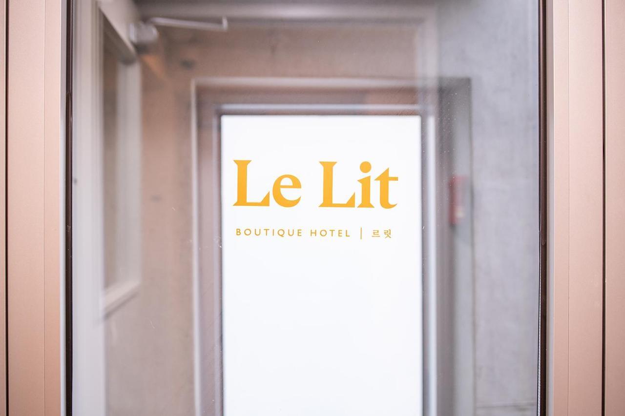 Le Lit Hotel Сеул Экстерьер фото